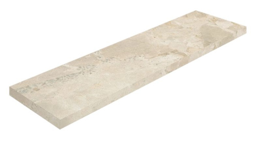 Ступень Вивальди Уайт 33x120 угловая левая