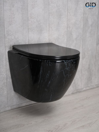 Унитаз подвесной Gid Bs2198 62227Y под камень глянцевый 49x36x35.5