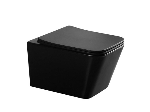 Унитаз подвесной Gid Tr2155Bm 62239Y черный матовый 51x37x35