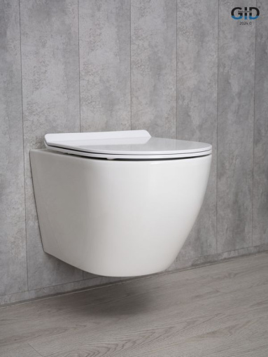 Унитаз подвесной Gid Tr2122b 62256Y белый 53.5x36x35