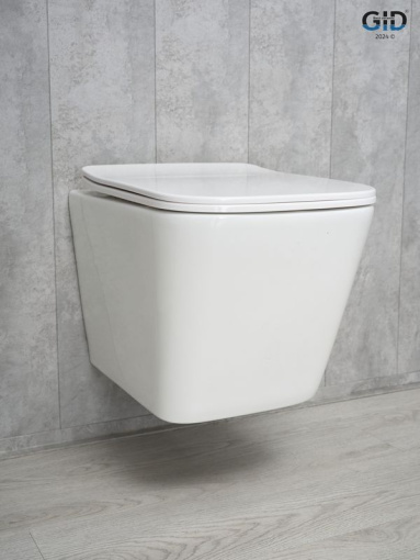 Унитаз подвесной Gid Tr2143 62257Y белый 49x34x36