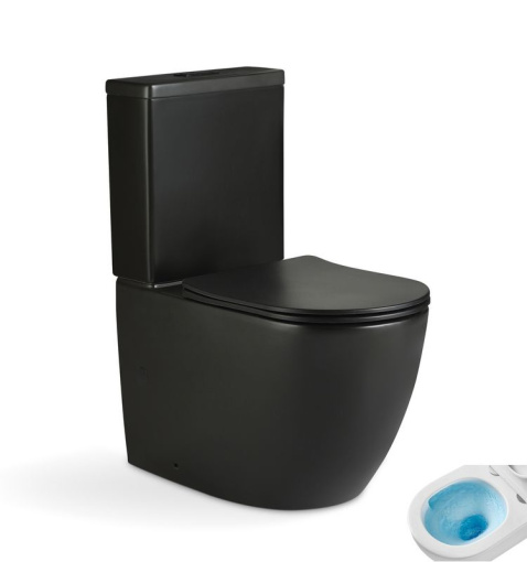 Унитаз напольный Tornado Gid Tn2188TF-BM 62269Y черный матовый 64x36x83.5