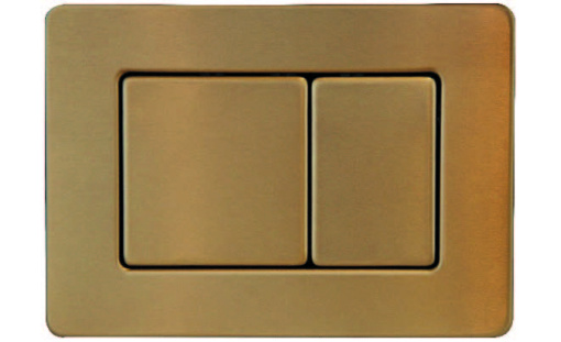650-BR Кнопка для инсталляции, нерж.сталь BRONZE