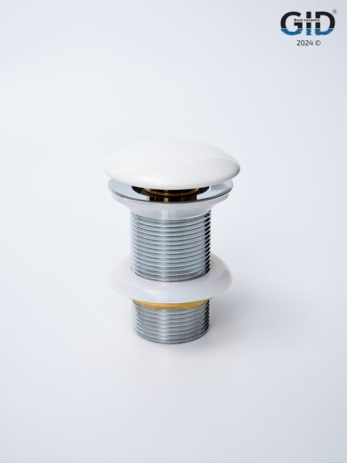 Донный клапан Gid без перелива Wh100 71101K белый 7x7x10