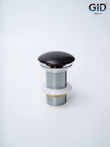 Донный клапан Gid без перелива Blm100 74402K черный матовый 7x7x10