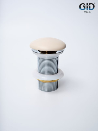 Донный клапан Gid без перелива Sr100 74405K светло-коричневый матовый 7x7x10