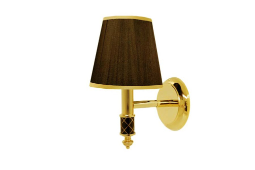 766 Бра BOHEME MURANO GOLD, черное