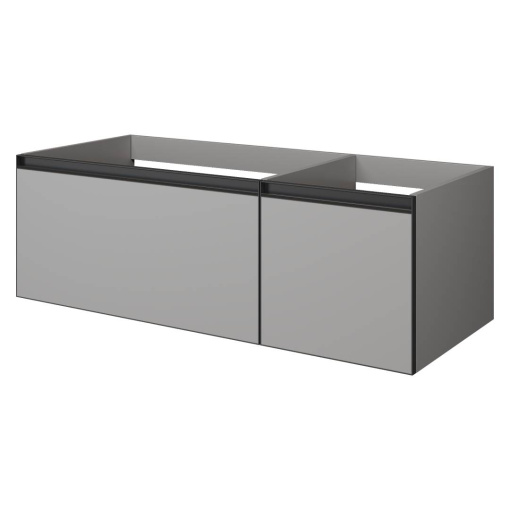 790-M2-120-L-A QUATRO 2 120см (80+40) тумба LUNA профиль ANTHRACITE