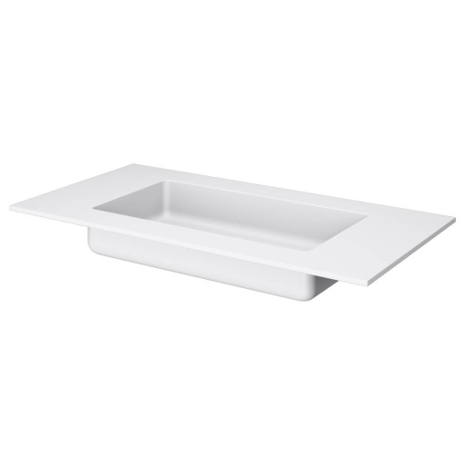 793-100-W QUATRO 100 раковина-моноблок WHITE