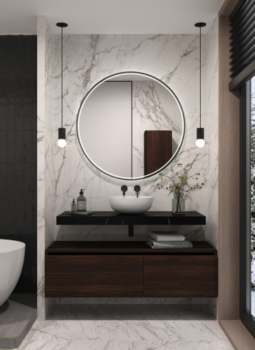 869-120-NM Столешница прямая Flat Nero Maquina 1210*460*70