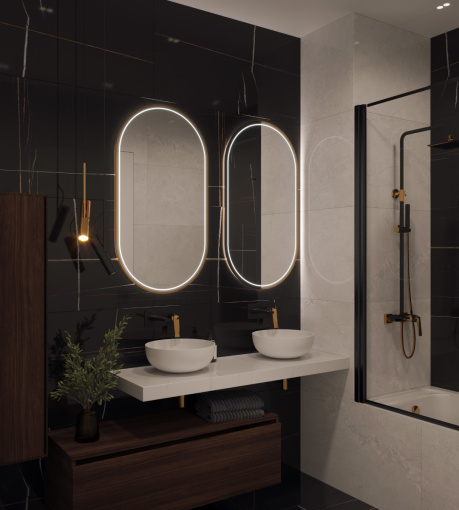 869-140-CLCT Столешница прямая Flat Calacatta 1410*460*70