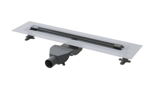 981-60-GM Душевой лоток B&T INFINITY 60см, нерж.сталь GUN METAL