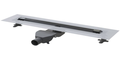981-80-GM Душевой лоток B&T INFINITY 80см, нерж.сталь GUN METAL