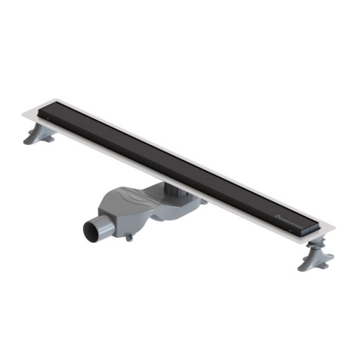 982-60-B Душевой лоток Premium Linear 60см, нерж.сталь черный