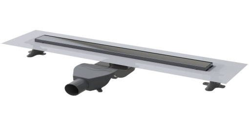 982-80-GM Душевой лоток Premium Linear 80см, нерж.сталь GUN METAL