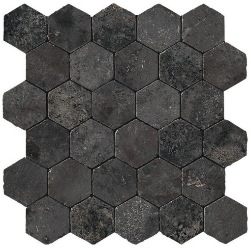 Мозаика Aix Fumée Honeycomb Tumbled (A0UD) 