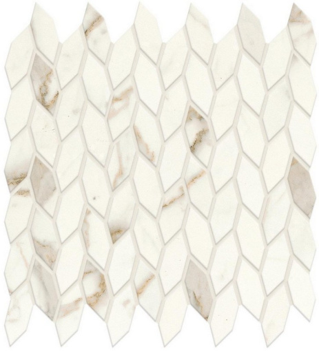 Мозаика Marvel Calacatta Prestigio Mos. Twist Silk (A4WP) 