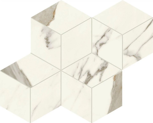 Мозаика Marvel Calacatta Sublime Mosaico Esagono Silk (AF8M) 