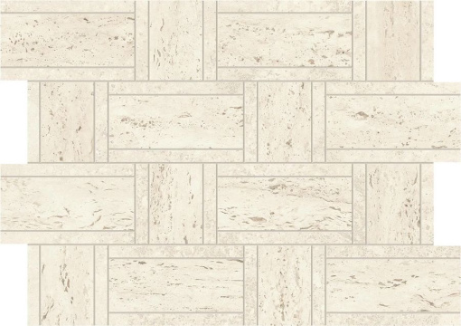 Мозаика Marvel White Mosaico Basketweave (AF9M) 