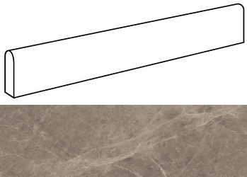 Плинтус Marvel Gris Supreme Battisc. Dig. Lap. (AFBP) 4,6x60 