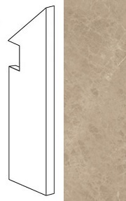 Плинтус Marvel Elegant Sable Battiscopa Sag.dx (AFBT) 7,2x30 