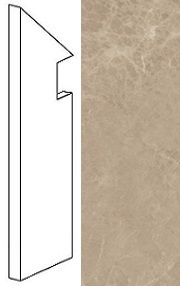 Плинтус Marvel Elegant Sable Battiscopa Sag.Sx (AFBZ) 7,2x30 