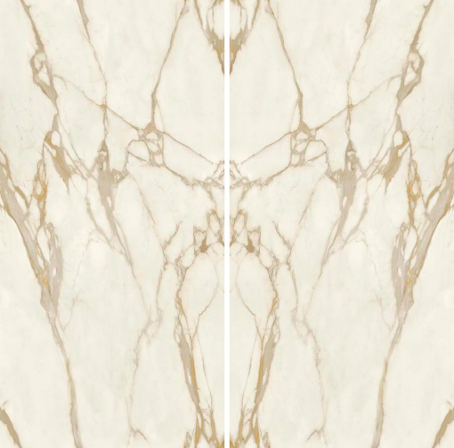 Керамогранит Calacatta Gold Bookmatch Silk - 12mm ST