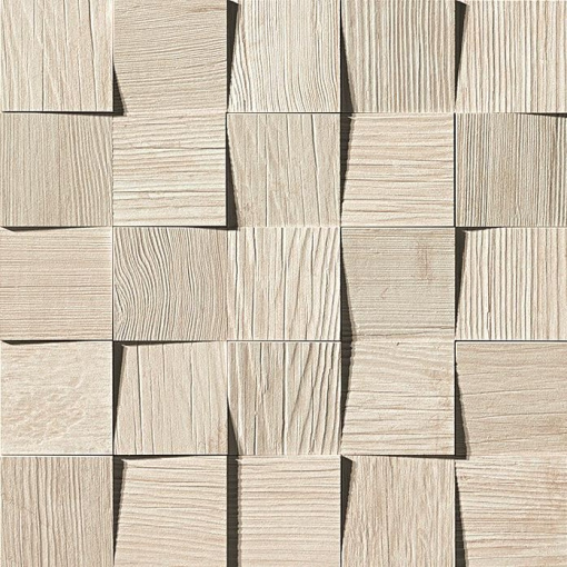 Мозаика Axi White Pine Mosaico 3D (AMV7) 