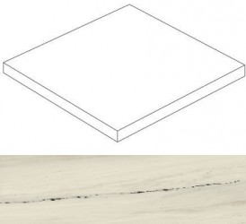 Ступень Marvel Bianco F. Scalino Ang. SX LP 37,5 (APAG) 