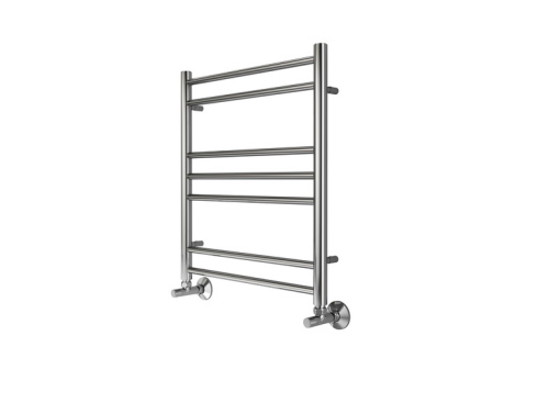 Полотенцесушитель водяной Aquatek (Акватек) Либерти П7 500х600 мм, подключение нижнее/диагональное, сверхпрочная пищевая нержавеющая сталь AISI 304L, гарантия 10 лет