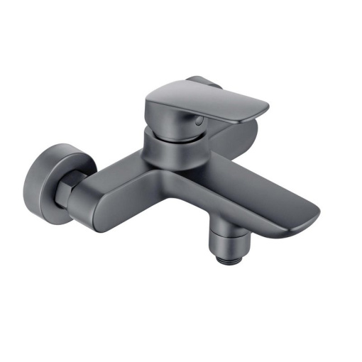 AQ1040BGM ВЕГА смеситель для ванны, оружейная сталь