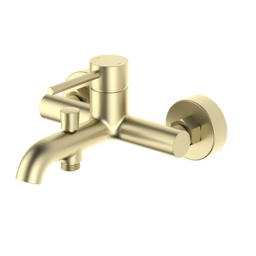 AQ1340BG ЕВРОПА смеситель для ванны, шлиф. золото