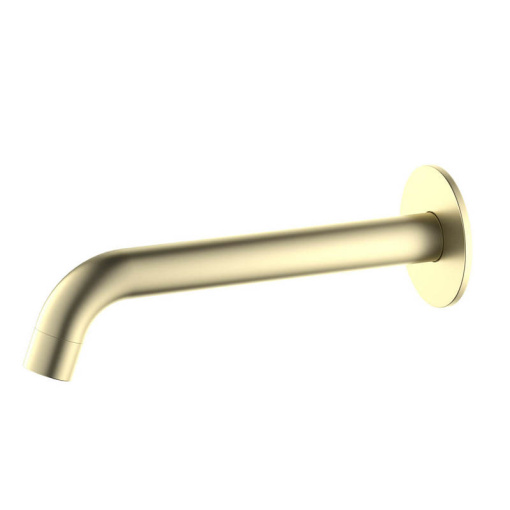 AQ1341BG ЕВРОПА излив для ванны 220 мм, шлиф. золото