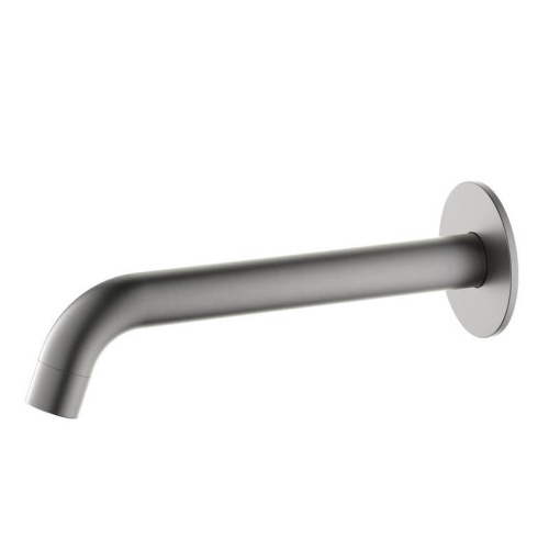 AQ1341BGM ЕВРОПА излив для ванны 220 мм, оружейная сталь