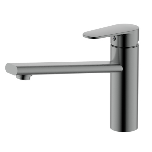 AQ1880BGM НИКА смеситель для кухни, оружейная сталь