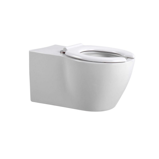 Подвесной унитаз для людей с ограниченными возможностями, сиденье дюропласт, 690*380*360 