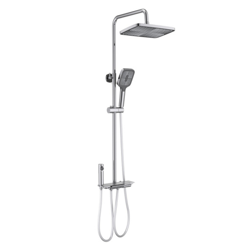 AQ3040CR ПОЛАРИС душевая система (смеситель для ванны) 295х195мм