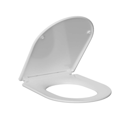 Сидение с крышкой (дюропласт) ROUND (для AQ4412-00, AQ4452-00), SoftClose, QuickRelease, белая
