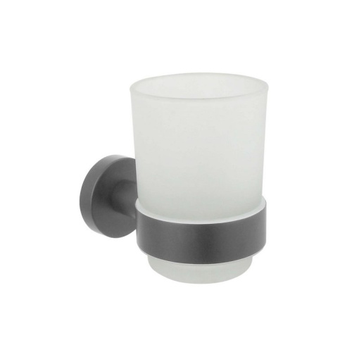 AQ4004BGM ВЕГА стакан с держателем, оружейная сталь