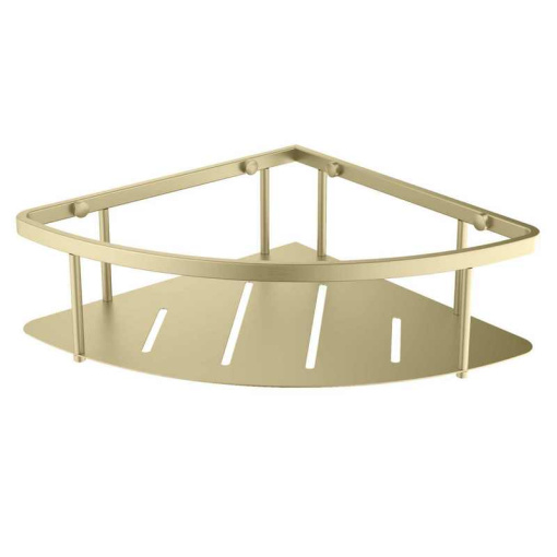 AQ4926BG угловая полка, шлиф. золото