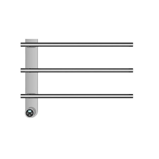 AQM3113CR Полотенцесушитель электрический 520*384 c терморегуляторм, цвет: хром. фото AQM3113CR Полотенцесушитель электрический 520*384 c терморегуляторм, цвет: хром.