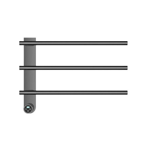 AQM3113GM Полотенцесушитель электрический 520*384 c терморегуляторм, цвет: металл. фото AQM3113GM Полотенцесушитель электрический 520*384 c терморегуляторм, цвет: металл.
