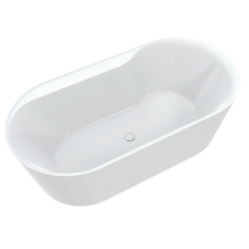 Ванна AQUAme акриловая отдельностоящая AQM3505GW-L