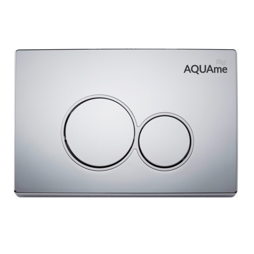 AQM4101CR Панель смыва AQUAme, хром