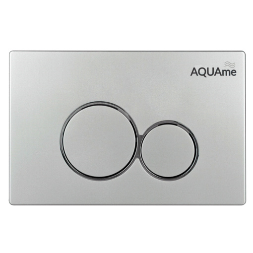 AQM4101S Панель смыва AQUAme, сатиновый