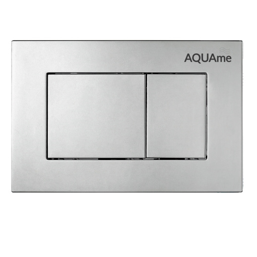 AQM4102S Панель смыва AQUAme, сатиновый