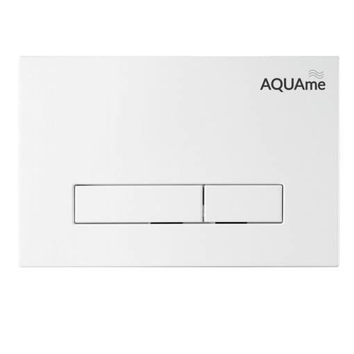 AQM4103W Панель смыва AQUAme, белый