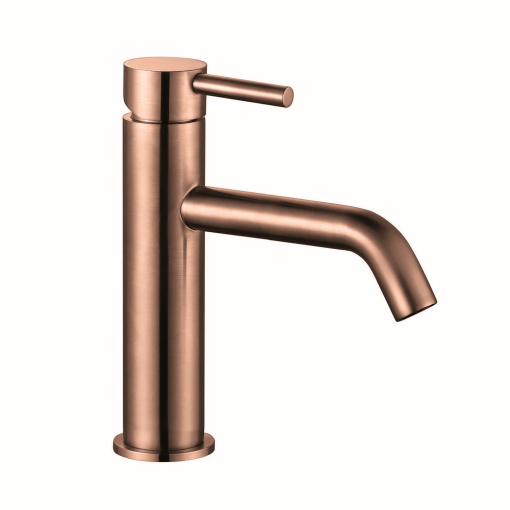 AQM 6210GG Siena Смеситель для раковины однорычажный 82мм, медь шлифованная