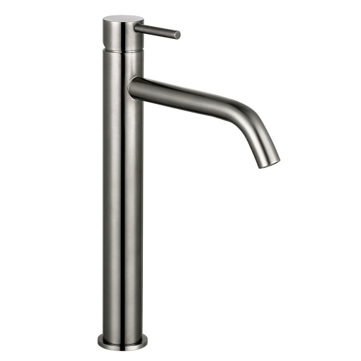 AQM 6214GM Siena Смеситель для раковины однорычажный 210мм, Gun metal