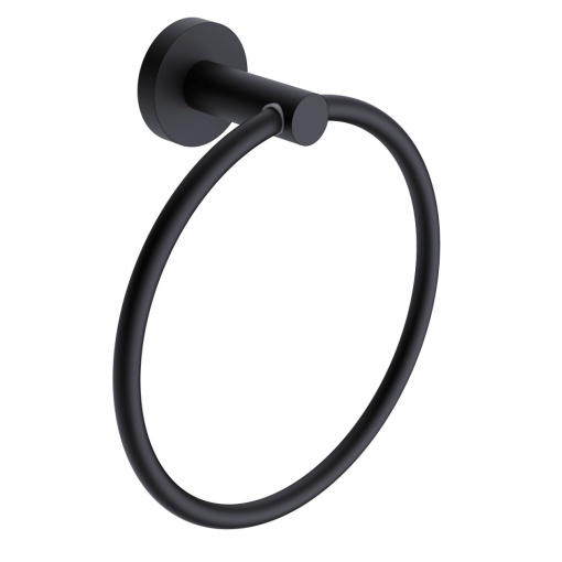 AQM7207MB  Trento  Кольцо для полотенца, черный матовый